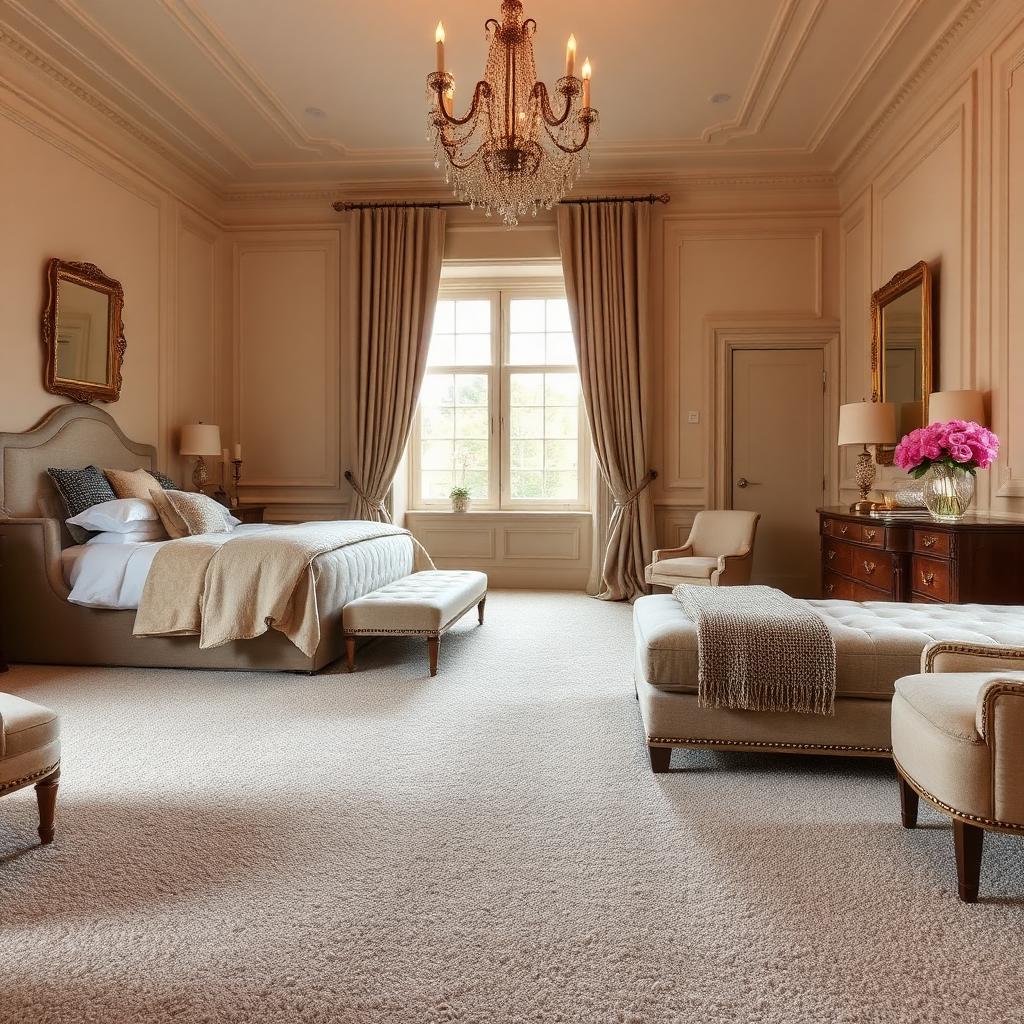 Carpet flooring installation — Port Royal Bedroom Suite, Naples FL